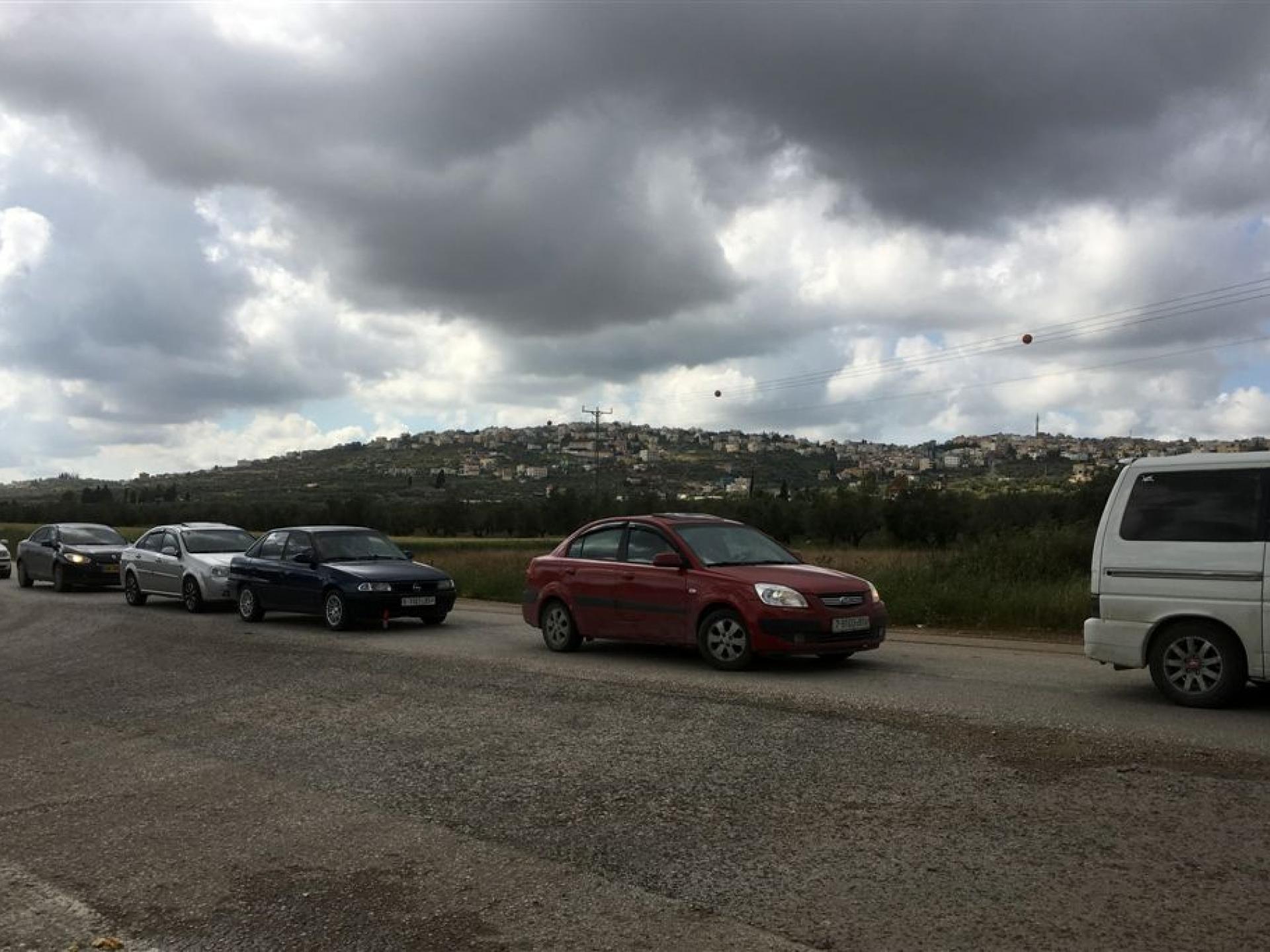 Yaabed checkpoint: the way to Jenin