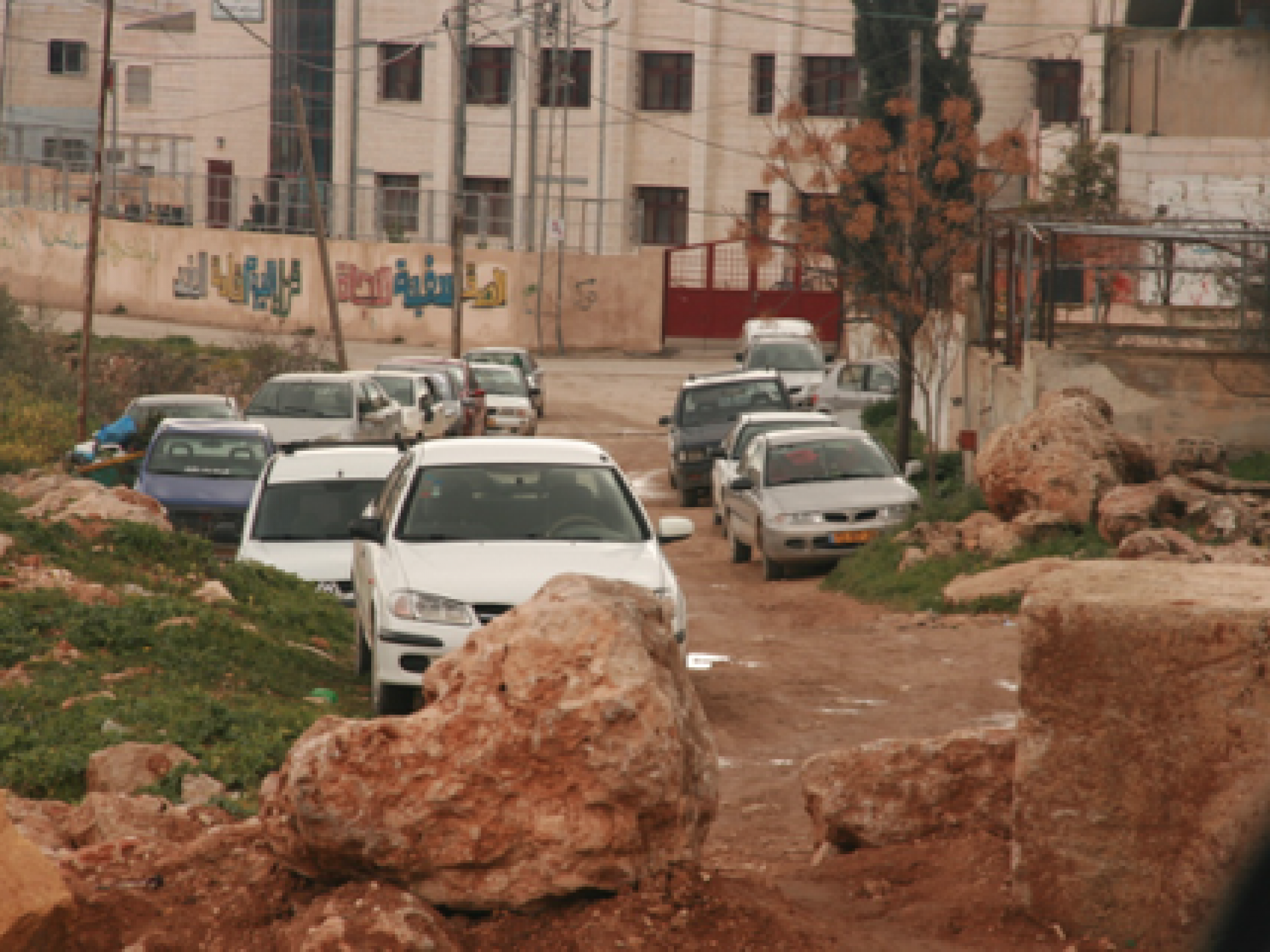 The blocked entrance to Qliqalis 
