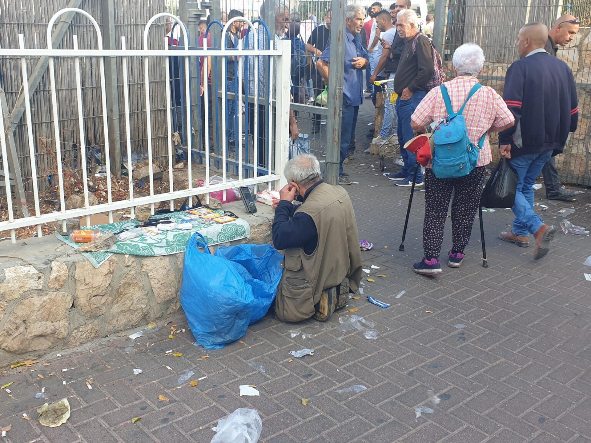 מחסום בית לחם = סוחר זעיר במחסום