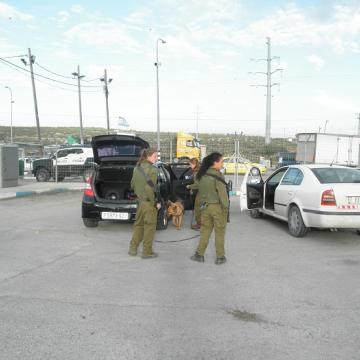 Za'tara/Tapuach checkpoint 19.03.13