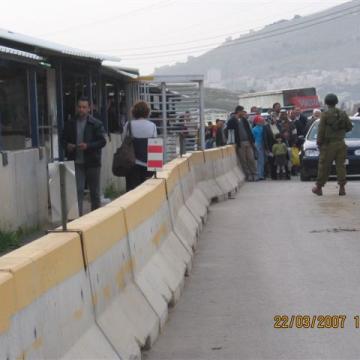 Beit Furik checkpoint 22.03.07