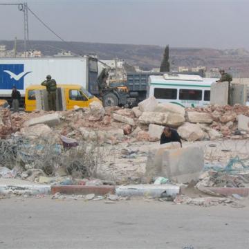 Qalandiya checkpoint 05.10.07