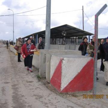 Huwwara checkpoint 15.02.07