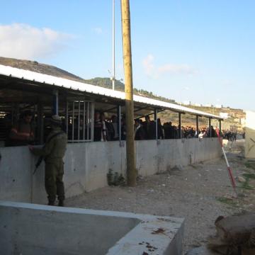 Huwwara checkpoint 2005