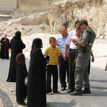 Ras Abu Sbeitan/Zeitim checkpoint 05.09.08