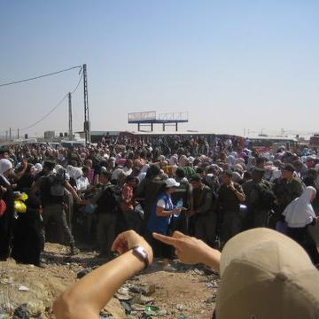 Qalandiya checkpoint 12.09.08