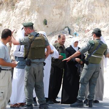 Ras Abu Sbeitan/Zeitim checkpoint 05.09.08