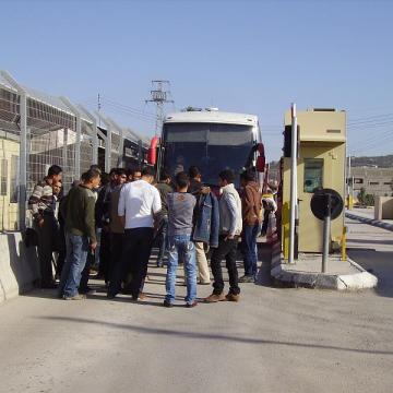 Beit Iba checkpoint 25.11.08