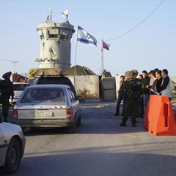 Bir Zeit/Atara checkpoint 23.11.08