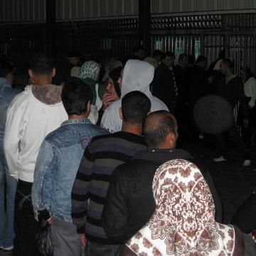 Qalandiya checkpoint 09.12.08