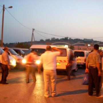 Irtah ( Sha'are Efryim) checkpoint 19.05.09