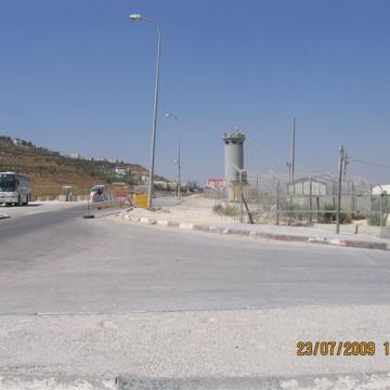 Huwwara checkpoint 23.07.09