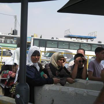Qalandiya checkpoint 04.09.09