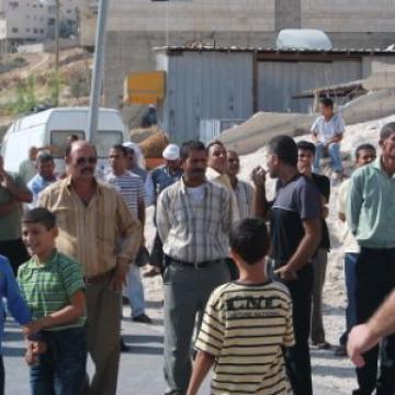 Ras Abu Sbeitan/Zeitim checkpoint) 18.09.09