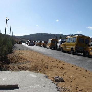 Deir Sharaf/Haviot checkpoint 22.10.09