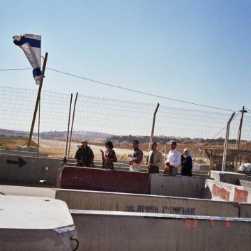 Qalandiya checkpoint 05.08.02
