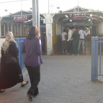 Qalandiya checkpoint 07.11.10