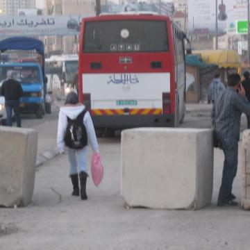 Qalandiya checkpoint 02.01.11