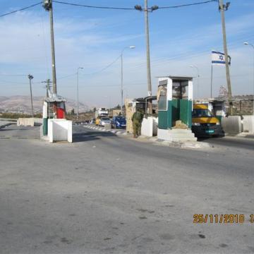 Za'tara /Tapuach checkpoint 25.11.10