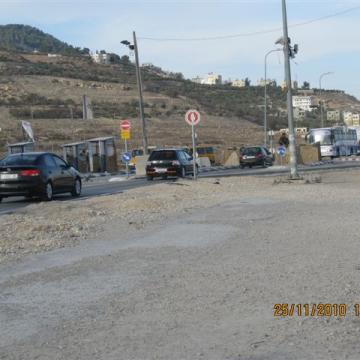 Huwwara checkpoint 25.11.10