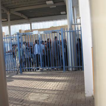 Ras Abu Sbeitan (Olives checkpoint) 14.10.10