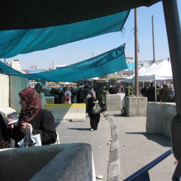 Qalandiya checkpoint 05.08.11