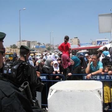 Qalandiya checkpoint 05.08.11