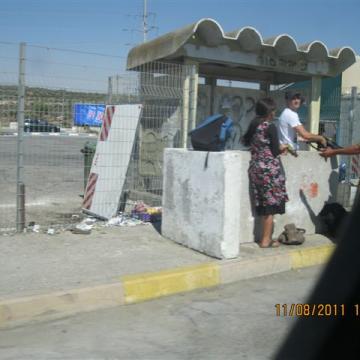 Za'tara/Tapuach checkpoint 11.08.11