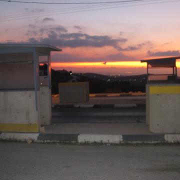 Bir Zeit/Atara checkpoint 16.10.11