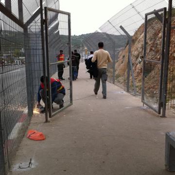 Barta'a/Reikhan checkpoint 25.03.12