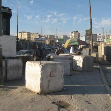 Qalandiya checkpoint 18.12.12