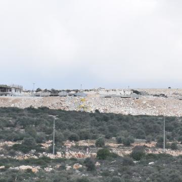 New construction in the Bruchin settlement 