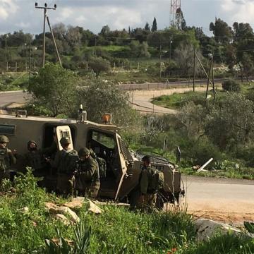 חיילי גדוד נצח יהודה מתאמנים ליד התנחלות חרמש 17.3.2019