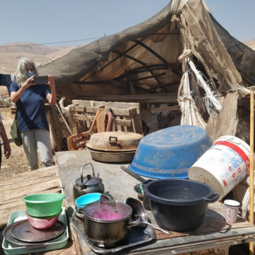 בקעת הירדן: אחרי הריסת אוהל המטבח, זה מה שהצליחו להציל