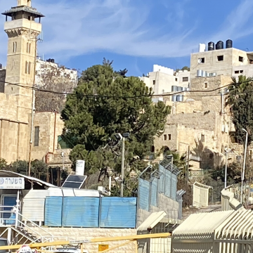 Hebron - Cave of the Patriarch under siege