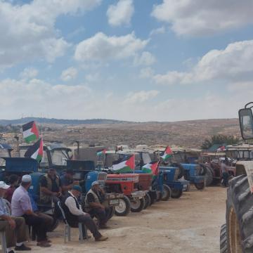 Susiya - a meeting of  tractors and their drivers