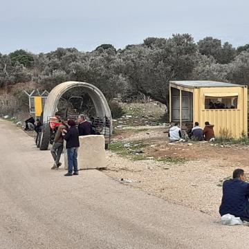 מסום עאנין: מחכים לפתיחת המחסום