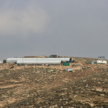 חוות יהודה מעל ח'רבת טירן