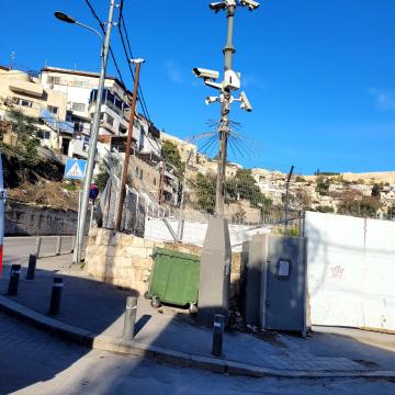 Jerusalem, Silwan: countless cameras