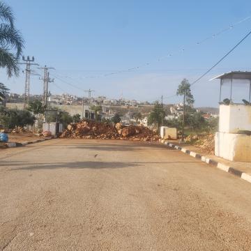 The Jordan Valley, blocking the entrance to Kusra