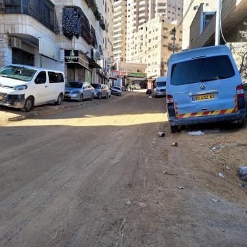Shuafat refugee camp (belongs to Jerusalem): The roads are not good