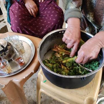 אל-פאריסייה בקעת הירדן: תבשיל עכוב לצד תה מתוק 